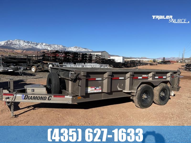 2018 Diamond C 7x14 LPD Dump Trailer 2018 Diamond C 7x14 LPD Dump Trailer