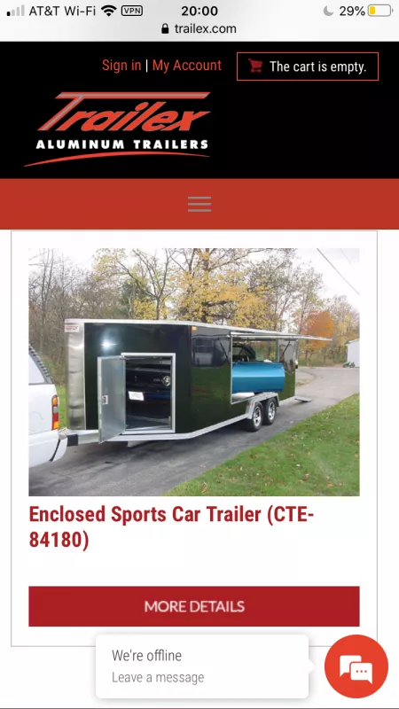 2008 Cte84180t General Trailers