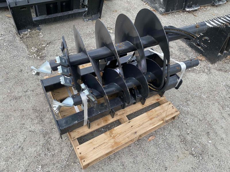 Skidsteer Post Hole Digger Skidsteer Post Hole Digger