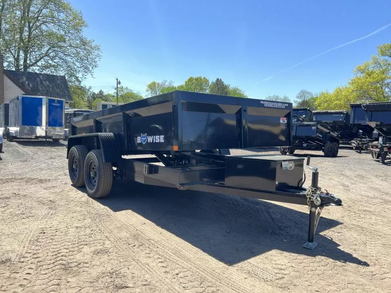 2026 BWISE DT612LP-LE-10 Low Side Dump Trailer
