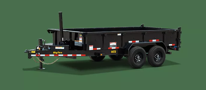 2026 Big Tex Trailers 14TD-14 Low Side Dump Trailer