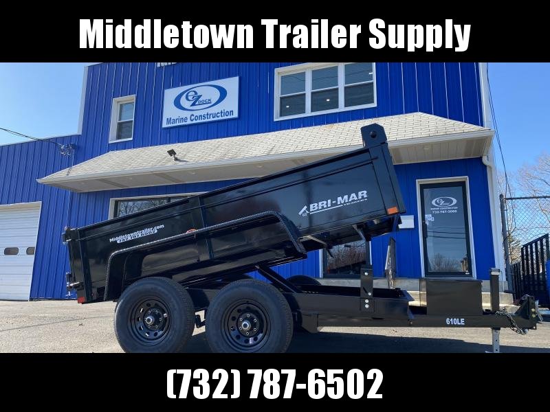2021 Bri-Mar DT610LP-LE-10 Low Side Dump Trailer 2021 Bri-Mar DT610LP-LE-10 Low Side Dump Trailer
