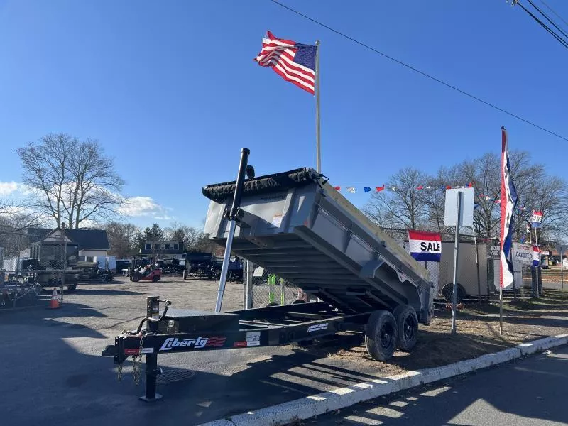 2025 Liberty LD14K7x14B8TS Low Side Dump Trailer