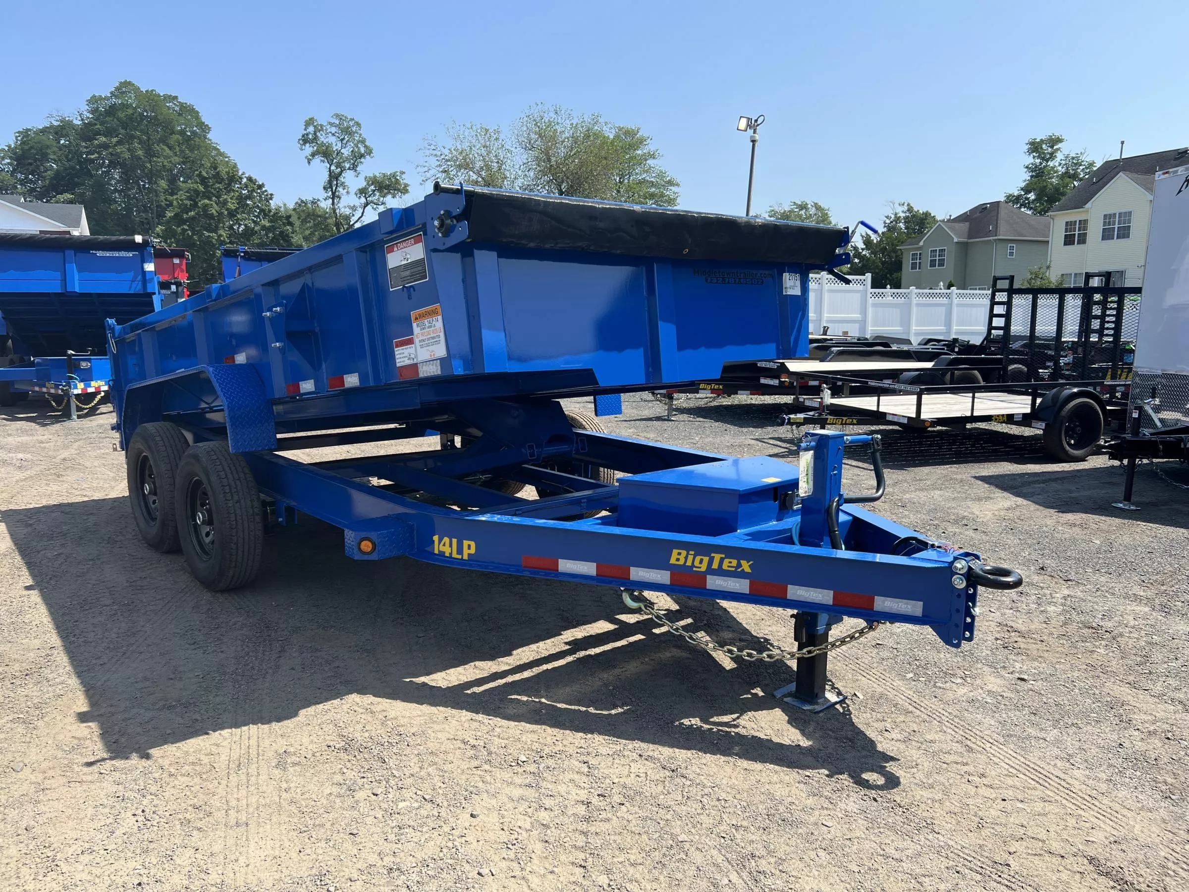 2026 Big Tex Trailers 14LP-14 Low Side Dump Trailer in Belford, NJ