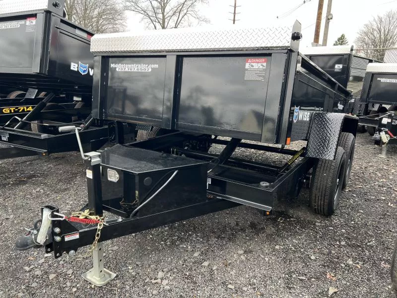2026 BWISE DT610LP-LE-10 Low Side Dump Trailer