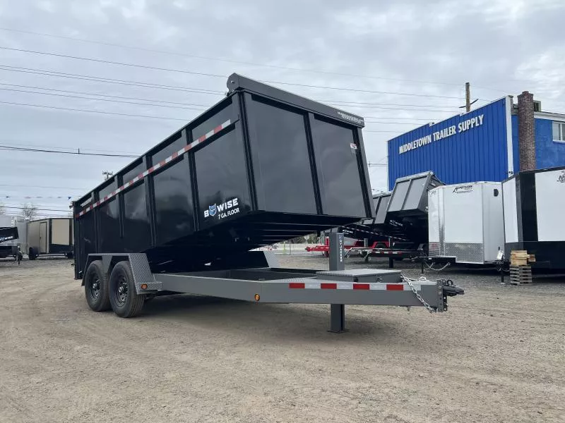 2026 BWISE DLP16-15K High Side Dump Trailer