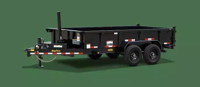 2026 Big Tex Trailers 14TD-14 Low Side Dump Trailer