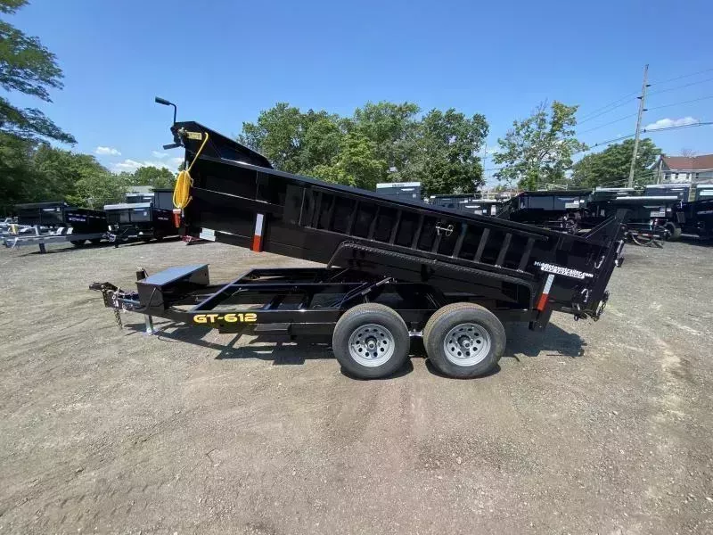 2026 Griffin GT-612/52 6x12 Low Side Dump Trailer