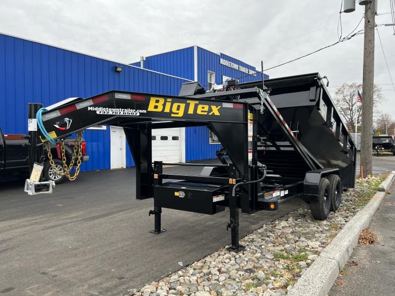2023 Big Tex Trailers 24RD14BK 7x14 RollOff Dump Trailer Big Tex