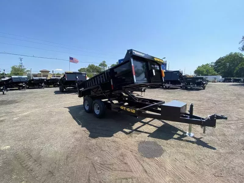 2026 Griffin GT-612/52 6x12 Low Side Dump Trailer