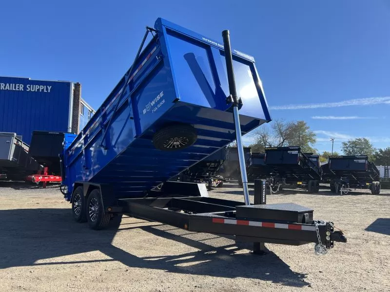 2026 BWISE DUT16-15 Telescopic Ultimate Dump Trailer 