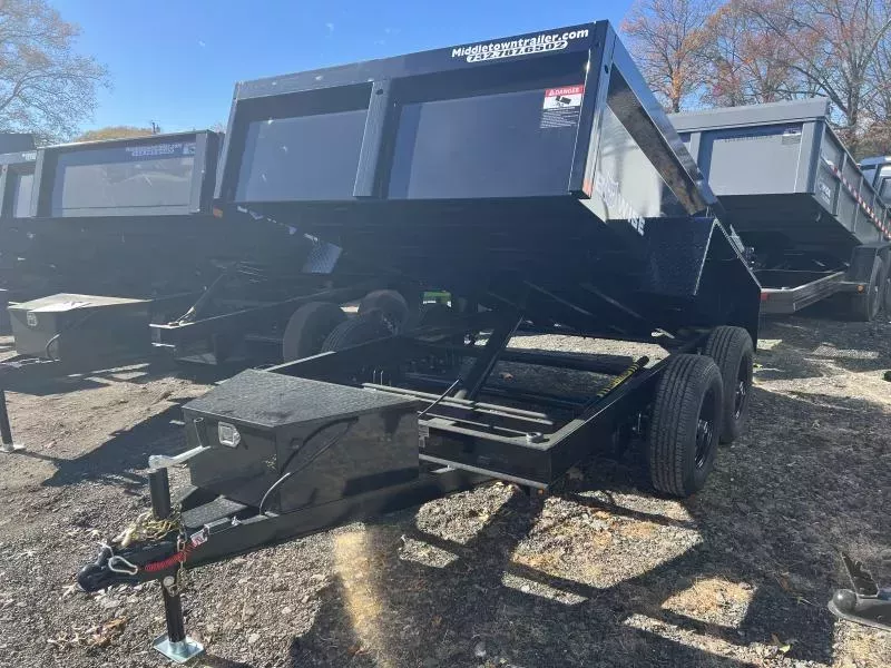 2026 BWISE DT610LP-LE-10 Low Side Dump Trailer