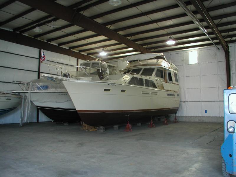1984 Uniflite 46 Motor Yacht heated storage included until May of 2024