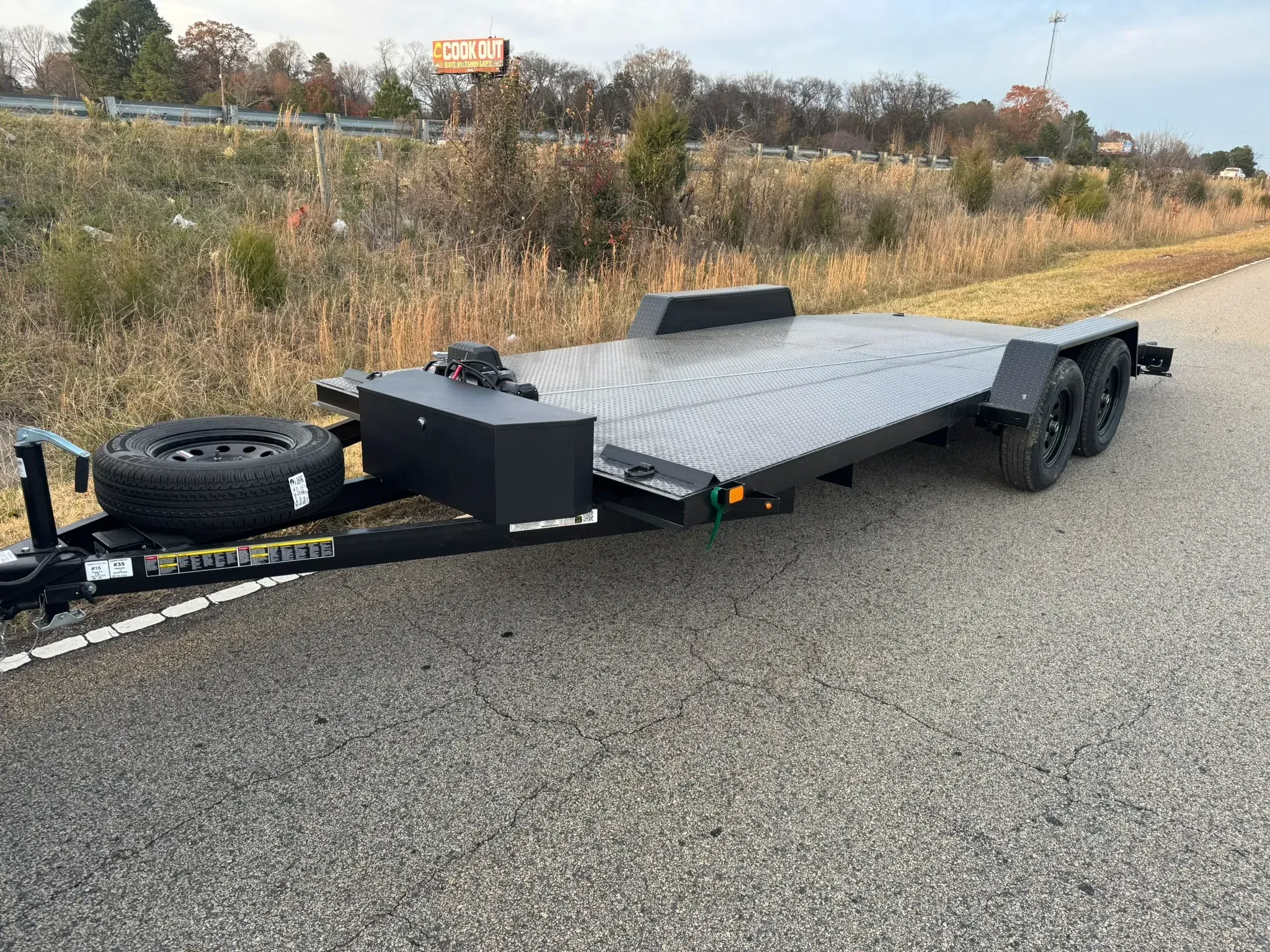 2025 Interstate 7x18 Steel Deck Car Hauler in Rockwell, NC
