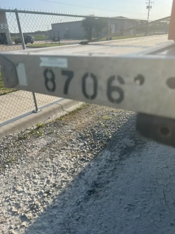 2018 Utility Trailer Flatbed Semi Trailer