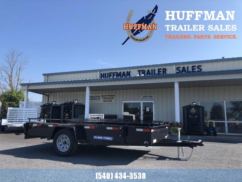 Sure-Trac 6 x 12 Steel High Side Utility Trailer Sure-Trac 6 x 12 Steel High Side Utility Trailer