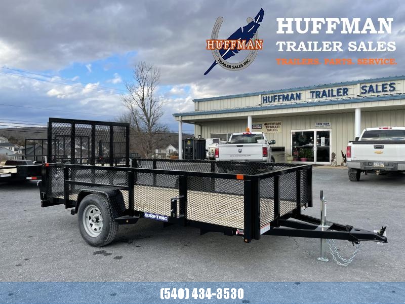 Sure Trac 6 x 12 Tube Top Utility with 24" Mesh Sides Sure Trac 6 x 12 Tube Top Utility with 24" Mesh Sides