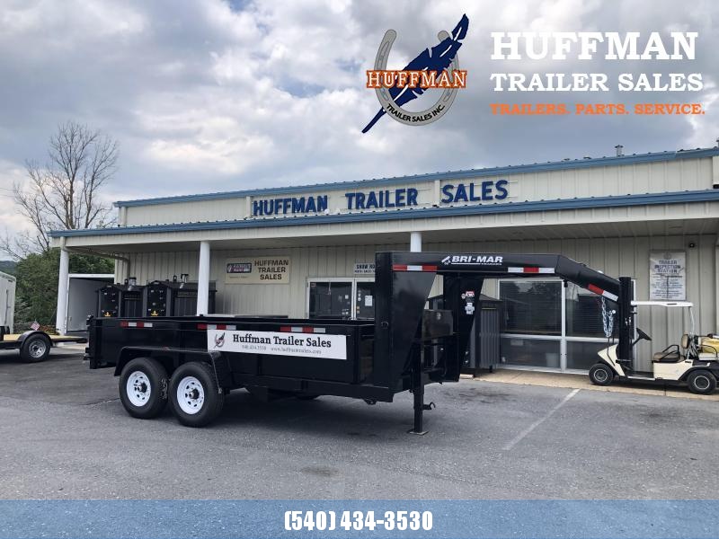 Bri-Mar 14' Gooseneck Dump Trailer Bri-Mar 14' Gooseneck Dump Trailer