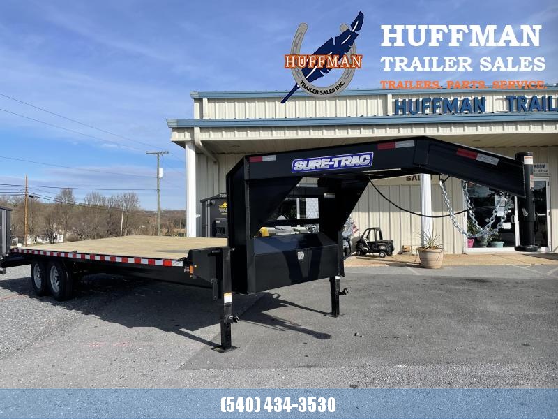 Sure Trac 20+4 15K Equipment Trailer. Sure Trac 20+4 15K Equipment Trailer.