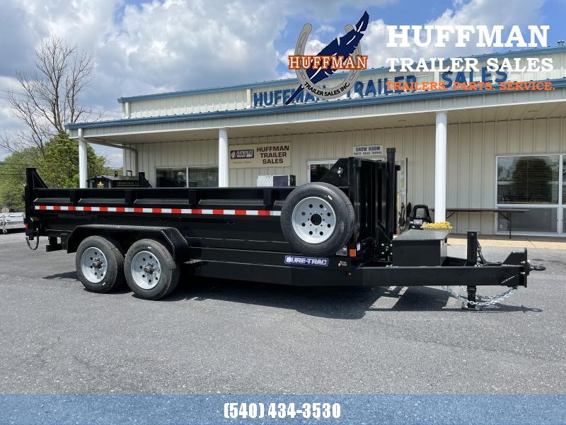 Sure Trac 82"x16' Dump Trailer Sure Trac 82"x16' Dump Trailer