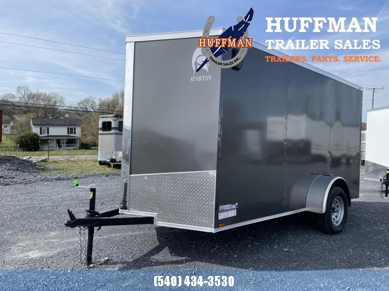2022 Spartan Cargo 6x12 Charcoal Enclosed Cargo Trailer 2022 Spartan Cargo 6x12 Charcoal Enclosed Cargo Trailer