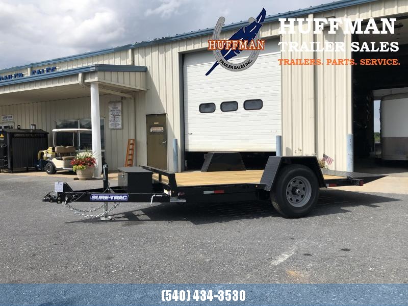 Sure-Trac 78" x 12' Tilt Bed Equipment Trailer Sure-Trac 78" x 12' Tilt Bed Equipment Trailer