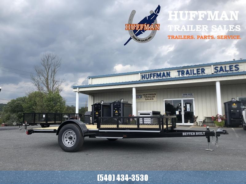 Better Built 7 x 12 Utility Trailer w/ Ramp Rails Better Built 7 x 12 Utility Trailer w/ Ramp Rails