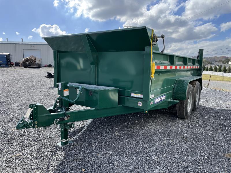2023 Sure-Trac 7x12 Green Dump Trailer 2023 Sure-Trac 7x12 Green Dump Trailer