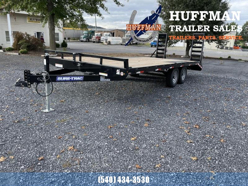 Sure-Trac 17+3 Deckover Equipment Trailer Sure-Trac 17+3 Deckover Equipment Trailer