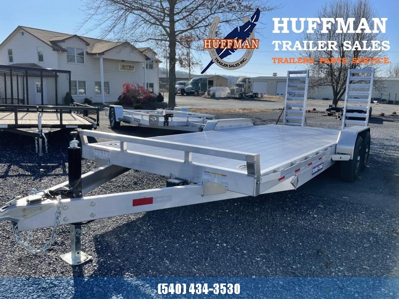 2022 Sure-Trac 7x18+2 Aluminum Equipment Trailer 2022 Sure-Trac 7x18+2 Aluminum Equipment Trailer