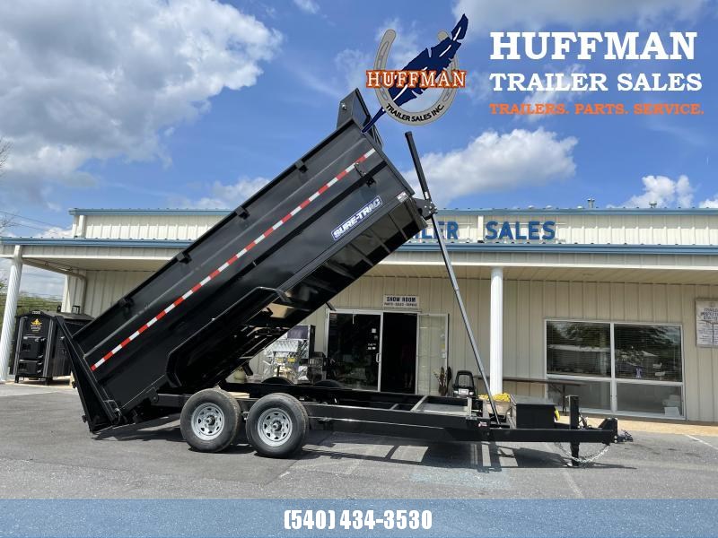 Sure Trac 82" x 16' Dump Trailer w/ 4ft Sides Sure Trac 82" x 16' Dump Trailer w/ 4ft Sides