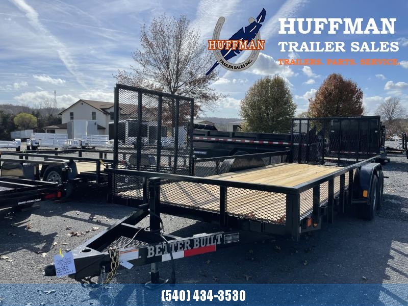 Better Built 7x20 Landscape Trailer w/ Side Gate Better Built 7x20 Landscape Trailer w/ Side Gate