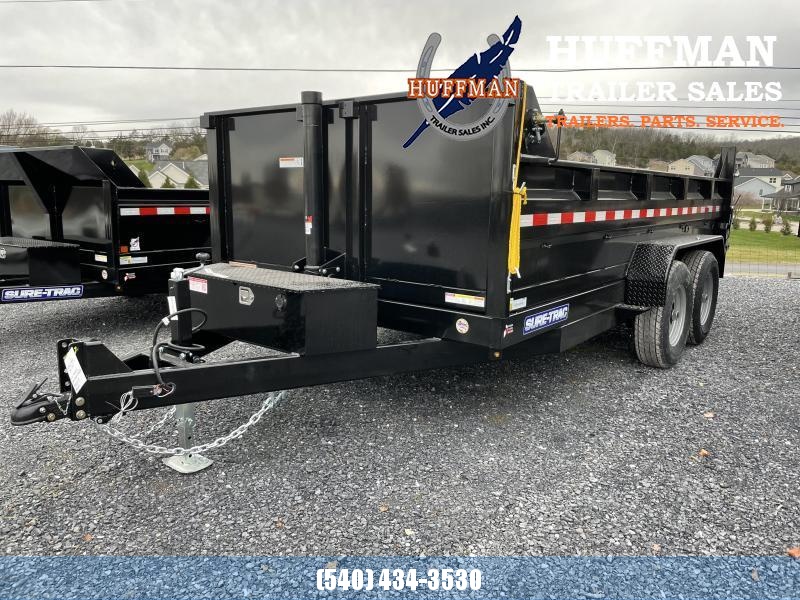 Sure Trac 12' Telescopic Dump Trailer Sure Trac 12' Telescopic Dump Trailer
