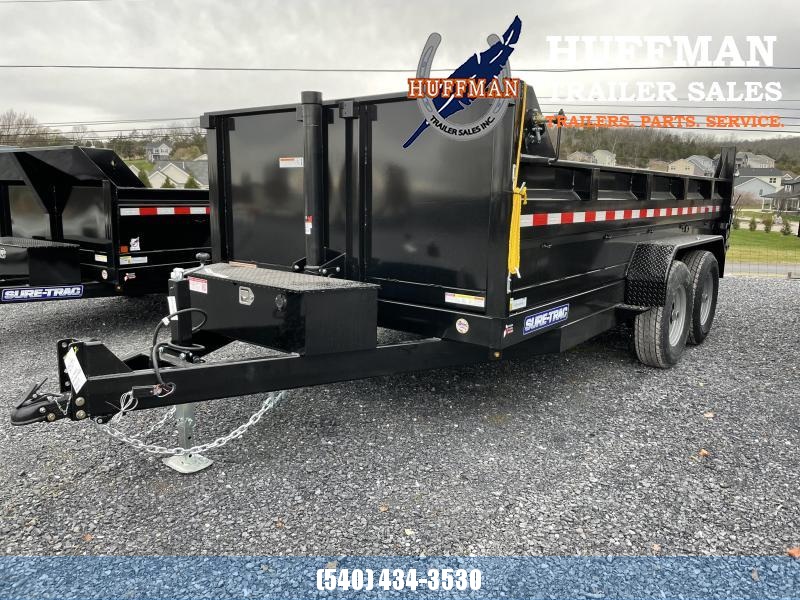 Sure Trac 14' Telescopic Dump Trailer Sure Trac 14' Telescopic Dump Trailer