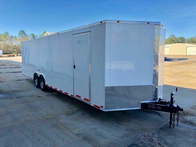 New 8.5 x 28 V-Nose Enclosed Car Hauler New 8.5 x 28 V-Nose Enclosed Car Hauler