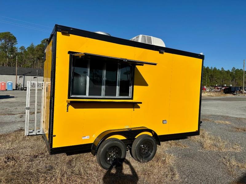 2025 Cynergy Cargo 7x14 Concession BBQ Trailer