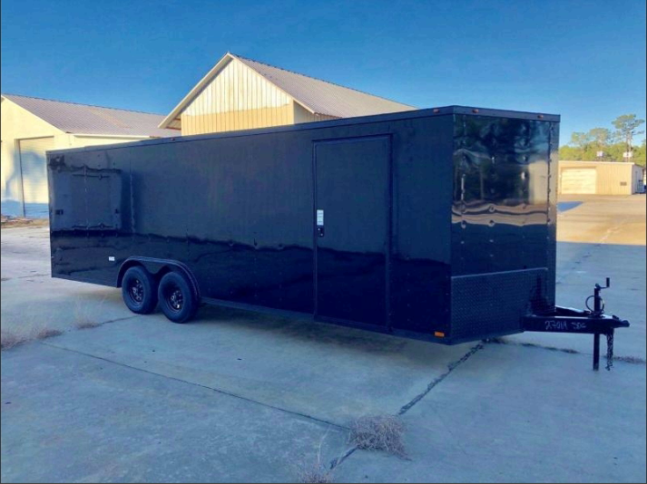 New 8.5 x 24 V-Nose Enclosed Car Hauler New 8.5 x 24 V-Nose Enclosed Car Hauler