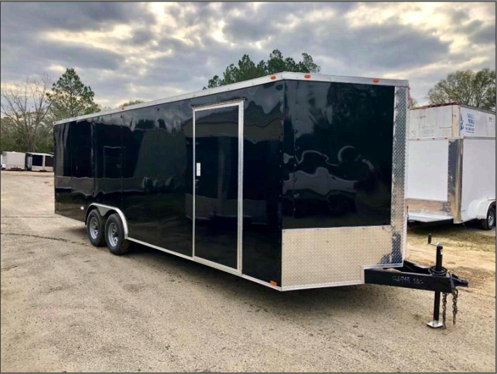NEW Titanium Cargo 8.5x24 Car / Racing Trailer NEW Titanium Cargo 8.5x24 Car / Racing Trailer