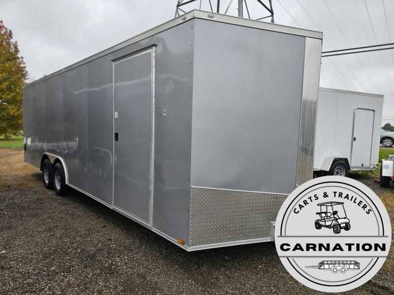 2024 SPARTAN CARGO TRAILERS SILVER 8.5X24 Enclosed Cargo Trailer