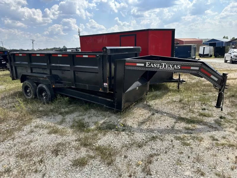 2024 East Texas Gooseneck Dump Trailer