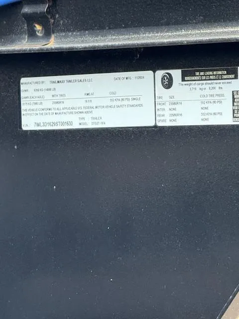 used Dump Trailers TrailMaxx Trailers  for sale, in Milan, TN Thumbnail 3