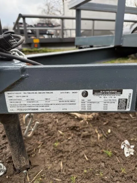 used Utility Trailers RBJ Trailers  for sale, in Milan, TN Thumbnail 3