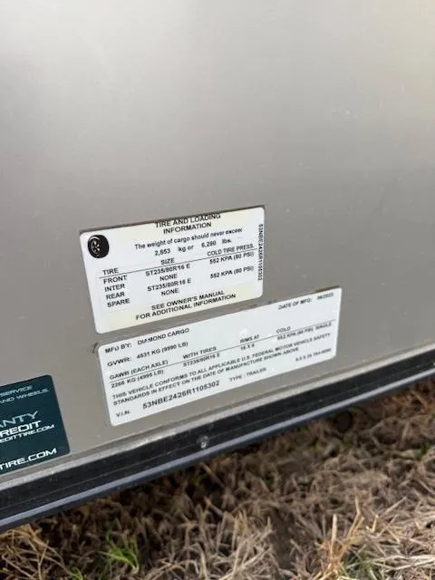 used Cargo (Enclosed) Trailers Diamond Cargo  for sale, in Milan, TN Thumbnail 7