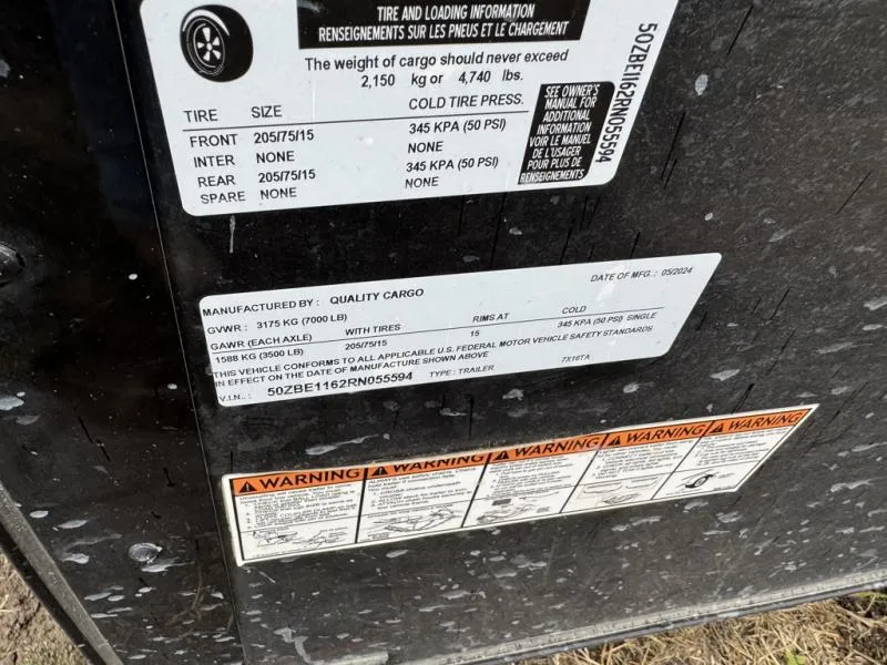 used Cargo (Enclosed) Trailers Quality Cargo  for sale, in Milan, TN Thumbnail 2