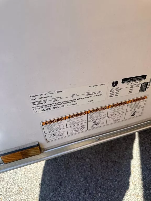 used Cargo (Enclosed) Trailers Quality Cargo  for sale, in Milan, TN Thumbnail 5