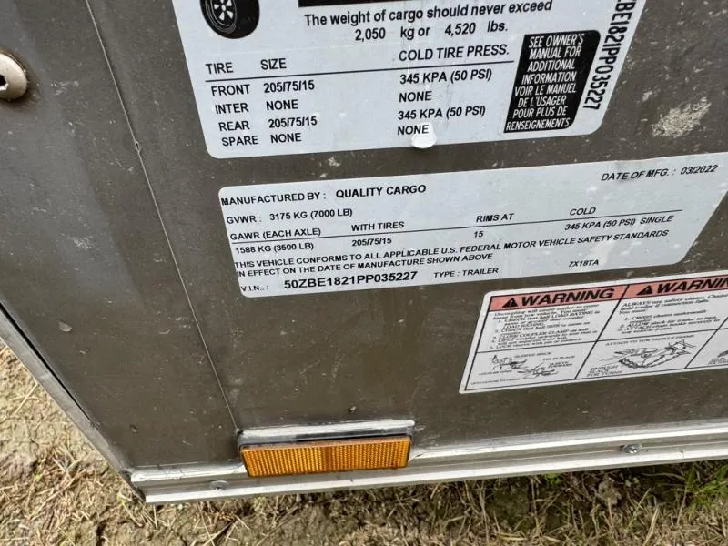 used Cargo (Enclosed) Trailers Quality Cargo  for sale, in Milan, TN Thumbnail 6