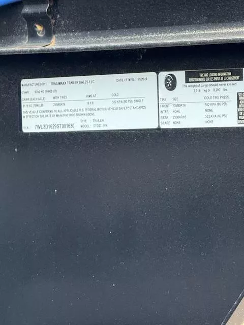 used Dump Trailers TrailMaxx Trailers  for sale, in Milan, TN Thumbnail 3