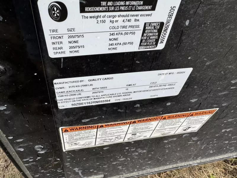 used Cargo (Enclosed) Trailers Quality Cargo  for sale, in Milan, TN Thumbnail 2