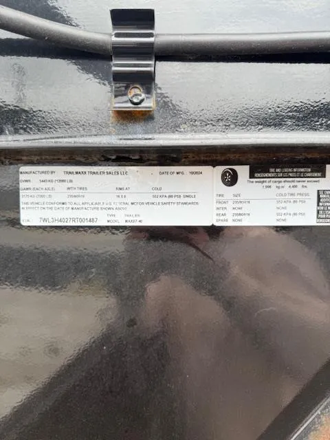 used Equipment / Flatbed Trailers TrailMaxx Trailers  for sale, in Milan, TN Thumbnail 4