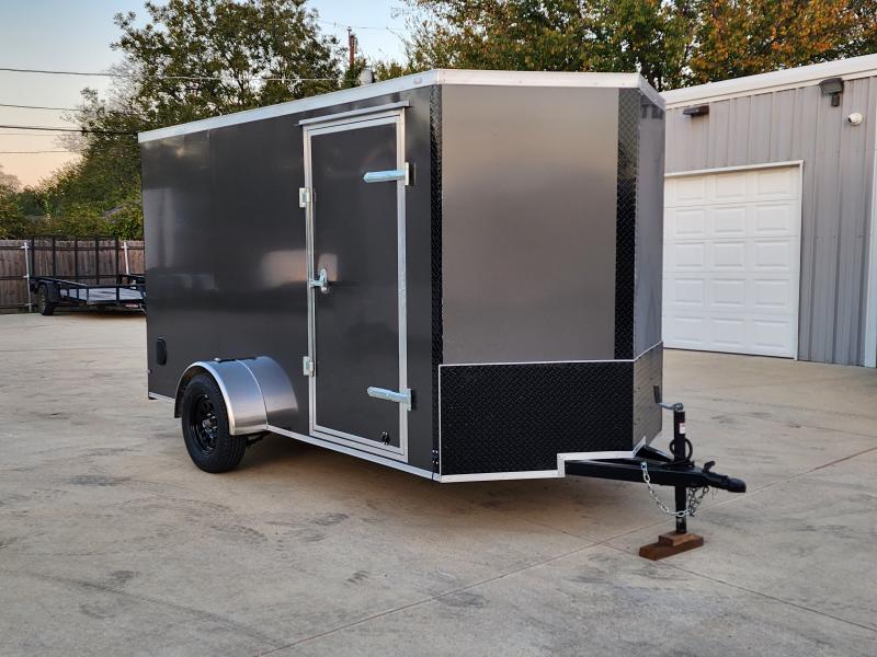2023 New 6x12 SA Screwless Cargo / Enclosed Trailer | 0.080 Polycore 2023 New 6x12 SA Screwless Cargo / Enclosed Trailer | 0.080 Polycore